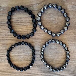 Set of 4 Stretchy Bracelets